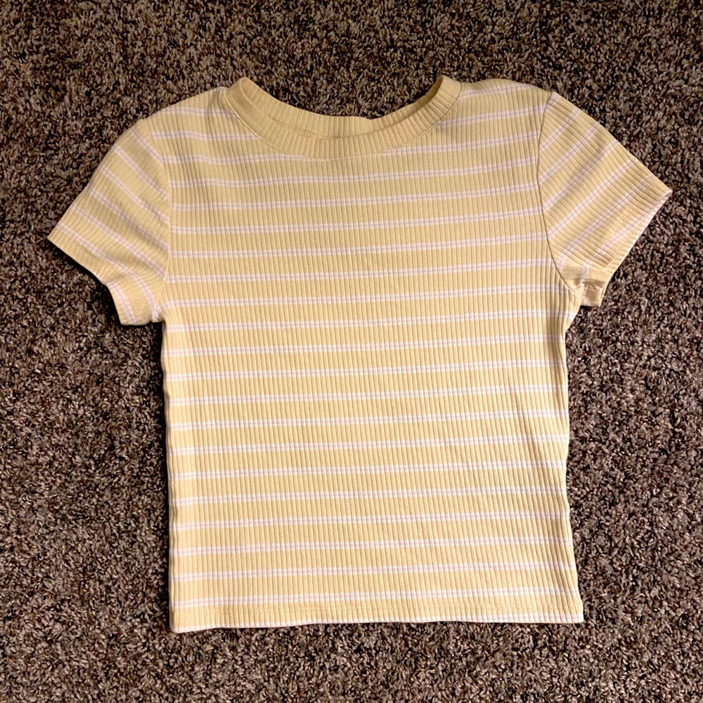 H&M girls yellow top